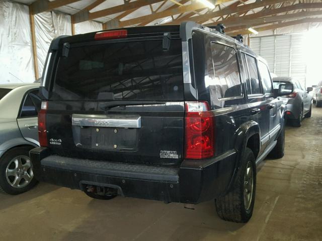 1J8HG582X7C642101 - 2007 JEEP COMMANDER შავი ფოტო 4