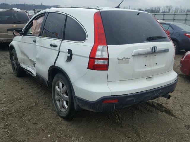 JHLRE48558C062815 - 2008 HONDA CR-V EX WHITE photo 3