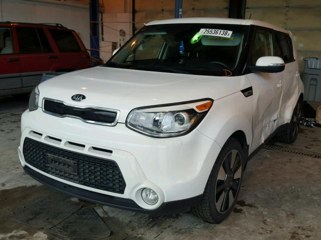 KNDJX3A50E7080670 - 2014 KIA SOUL ! WHITE photo 2