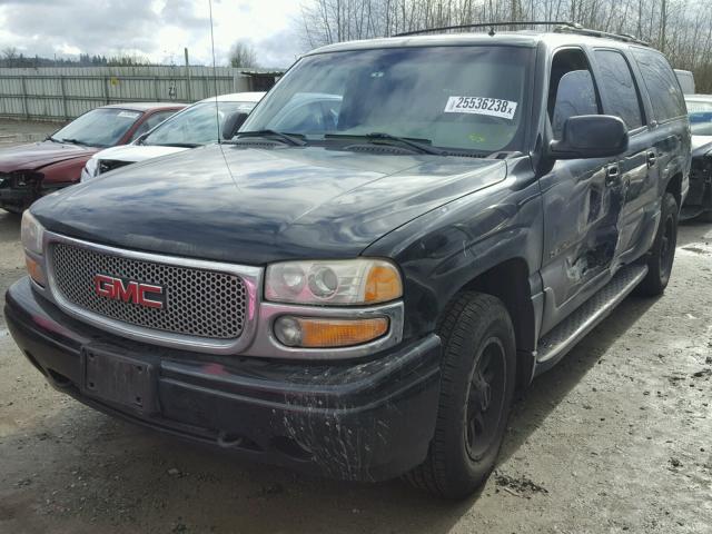 1GKFK66U92J204167 - 2002 GMC DENALI XL BLACK photo 2