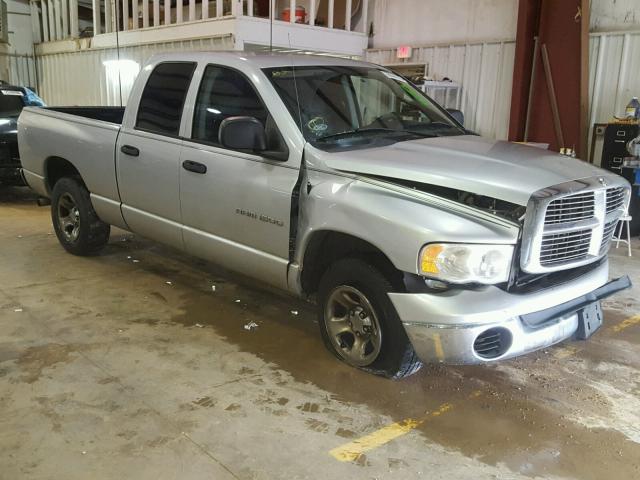 1D7HA18N35J507455 - 2005 DODGE RAM 1500 S SILVER photo 1