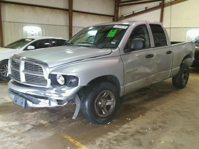 1D7HA18N35J507455 - 2005 DODGE RAM 1500 S SILVER photo 2