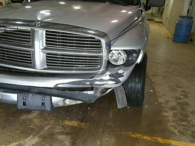 1D7HA18N35J507455 - 2005 DODGE RAM 1500 S SILVER photo 9