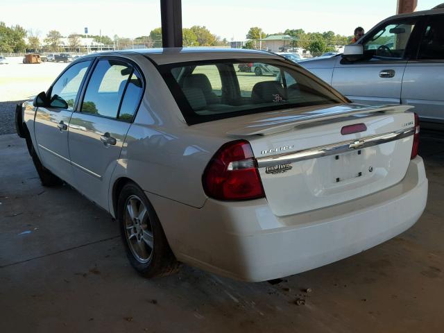 1G1ZT54855F185137 - 2005 CHEVROLET MALIBU LS 白色 照片 3