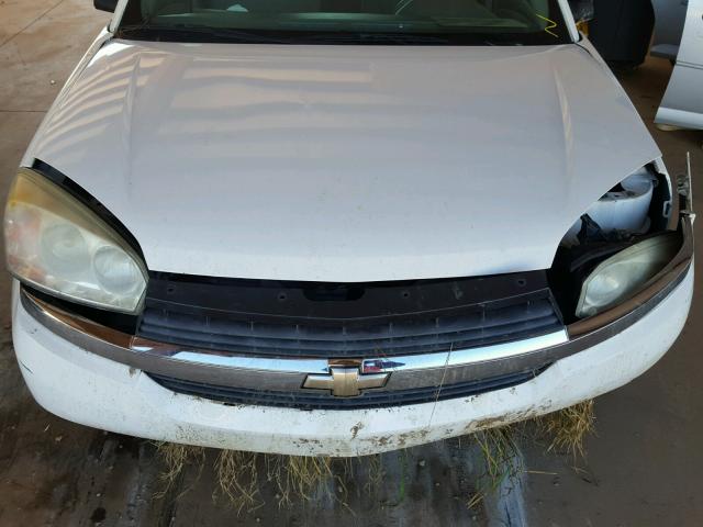 1G1ZT54855F185137 - 2005 CHEVROLET MALIBU LS 白色 照片 7