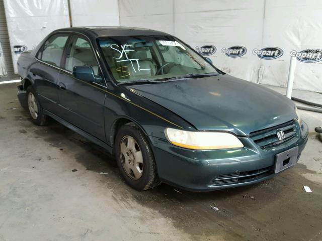 1HGCG16572A040222 - 2002 HONDA ACCORD EX GREEN photo 1