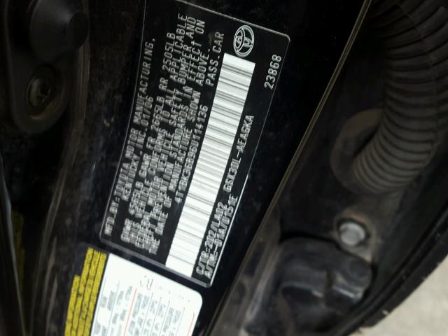 4T1BK36B96U114136 - 2006 TOYOTA AVALON XL BLACK photo 10