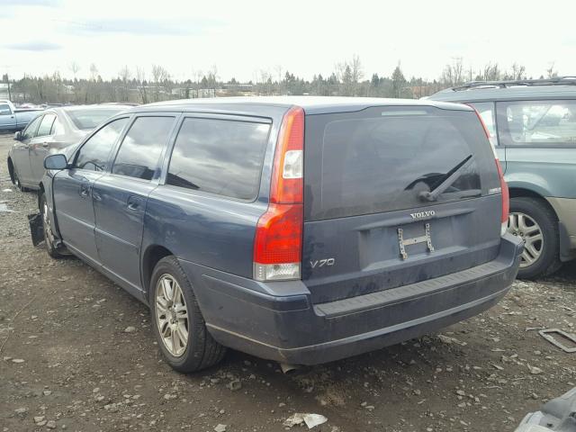 YV1SW612062594770 - 2006 VOLVO V70 BLUE photo 3