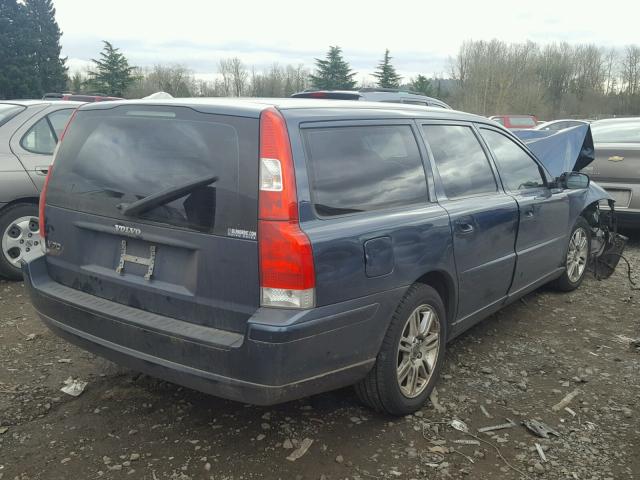 YV1SW612062594770 - 2006 VOLVO V70 BLUE photo 4