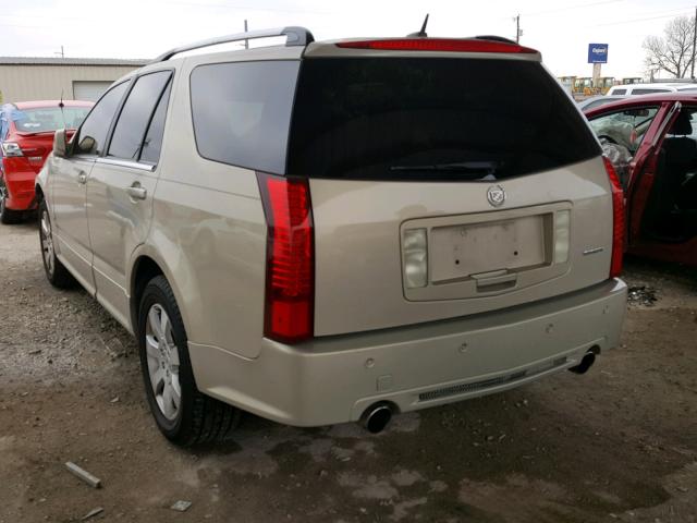 1GYEE637080121426 - 2008 CADILLAC SRX BEIGE photo 3