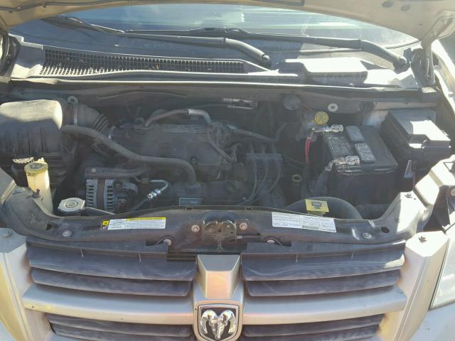 1D8HN44H48B140873 - 2008 DODGE GRAND CARA TAN photo 7