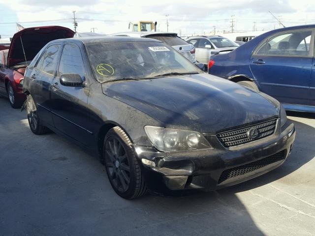 JTHBD192340090630 - 2004 LEXUS IS 300 BLACK photo 1