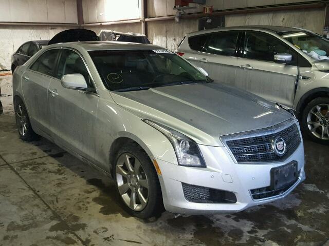 1G6AH5R35D0119551 - 2013 CADILLAC ATS LUXURY SILVER photo 1