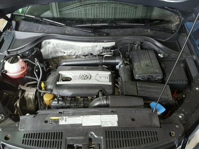 WVGMV7AX0HK006013 - 2017 VOLKSWAGEN TIGUAN COM BLUE photo 7