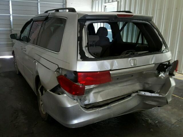 5FNRL3H46AB043879 - 2010 HONDA ODYSSEY EX GRAY photo 3