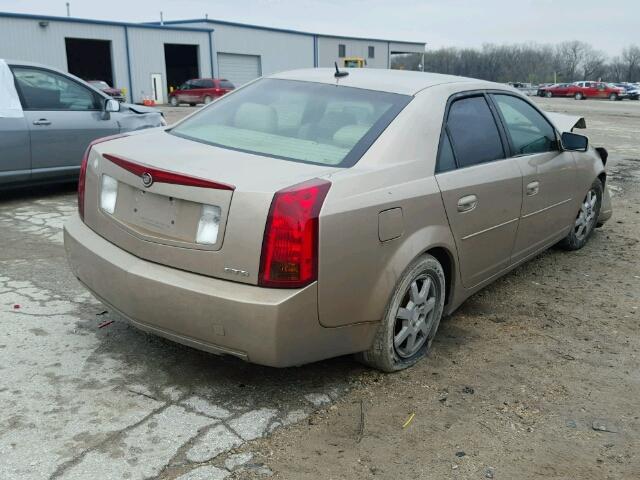 1G6DP567150128157 - 2005 CADILLAC C/T CTS HI GOLD photo 4