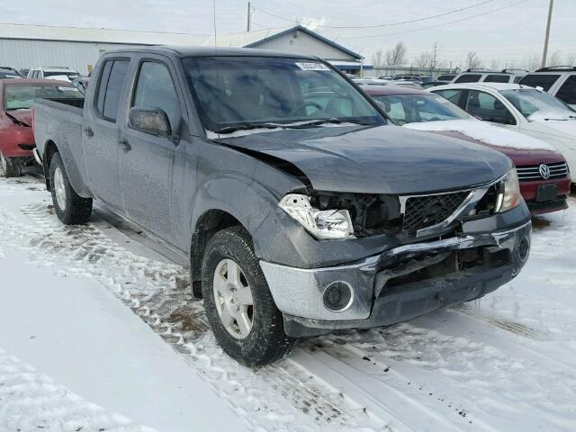 1N6AD09WX8C412532 - 2008 NISSAN FRONTIER C GRAY photo 1