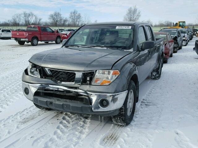 1N6AD09WX8C412532 - 2008 NISSAN FRONTIER C GRAY photo 2