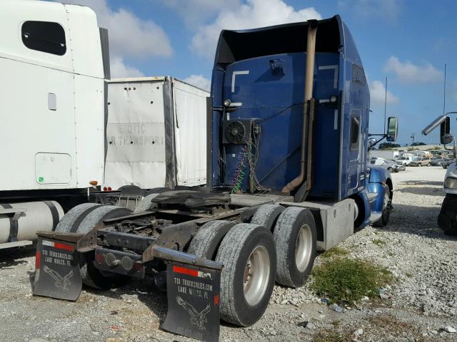 1XKAD49X59J254119 - 2009 KENWORTH CONSTRUCTI BLUE photo 4