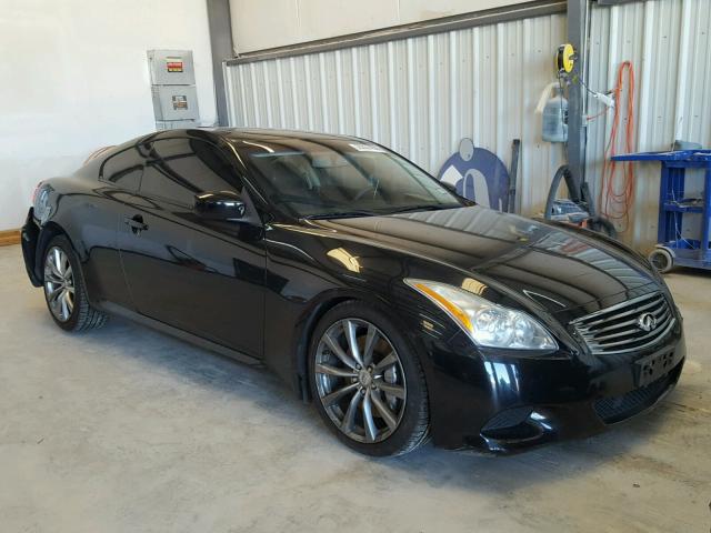 JNKCV64E48M127215 - 2008 INFINITI G37 BASE BLACK photo 1