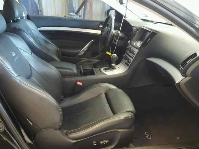 JNKCV64E48M127215 - 2008 INFINITI G37 BASE BLACK photo 5