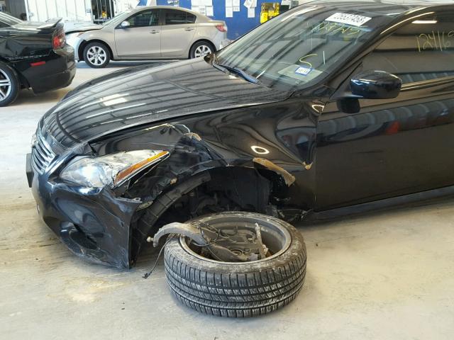 JNKCV64E48M127215 - 2008 INFINITI G37 BASE BLACK photo 9