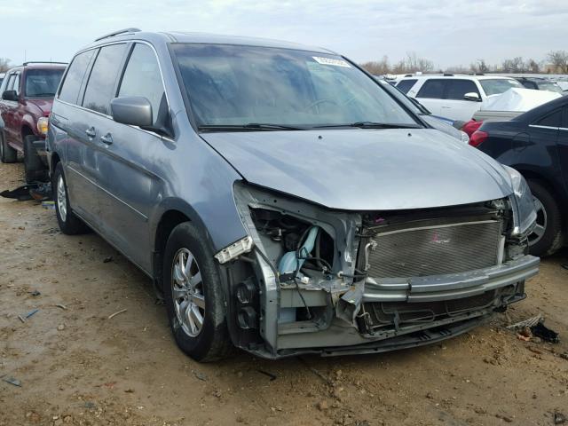 5FNRL3H71AB027177 - 2010 HONDA ODYSSEY EX BLUE photo 1