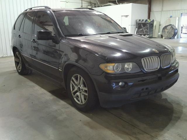 5UXFB53595LV11235 - 2005 BMW X5 4.4I BLACK photo 1