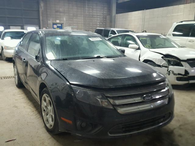 3FAHP0HA6AR124339 - 2010 FORD FUSION SE BLACK photo 1