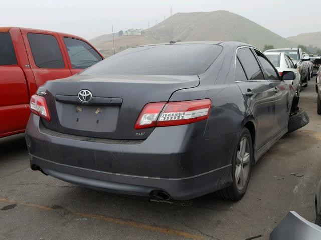 4T1BF3EK9AU505351 - 2010 TOYOTA CAMRY BASE GRAY photo 4