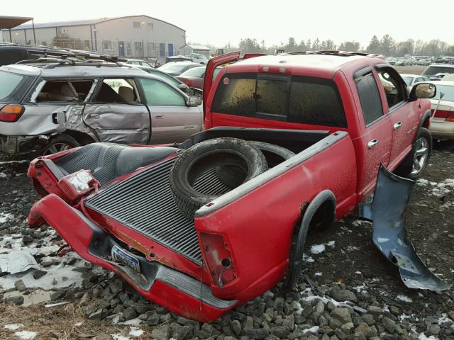 1D7HU18266S571806 - 2006 DODGE RAM 1500 S RED photo 4