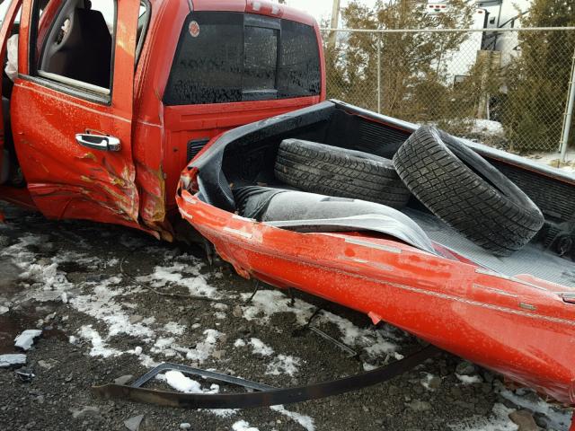 1D7HU18266S571806 - 2006 DODGE RAM 1500 S RED photo 9