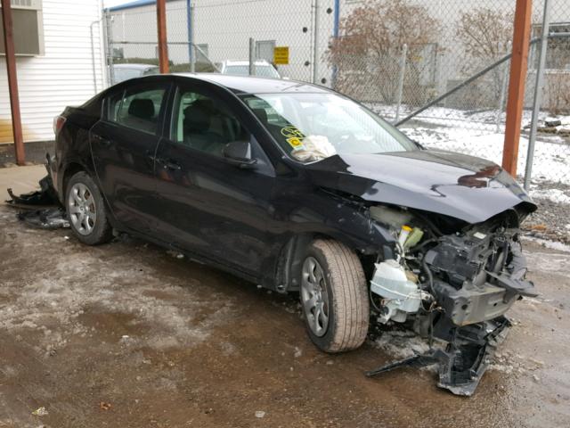 JM1BL1UP7D1808763 - 2013 MAZDA 3 I BLACK photo 1