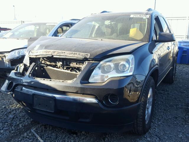 1GKKRNED3BJ359870 - 2011 GMC ACADIA SLE BLACK photo 2