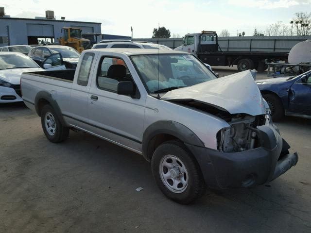 1N6DD26T34C462976 - 2004 NISSAN FRONTIER K SILVER photo 1