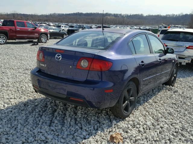 JM1BK12F561505576 - 2006 MAZDA 3 I BLUE photo 4