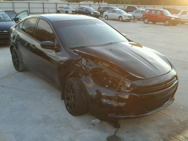 1C3CDFAA0FD433111 - 2015 DODGE DART SE BLACK photo 1