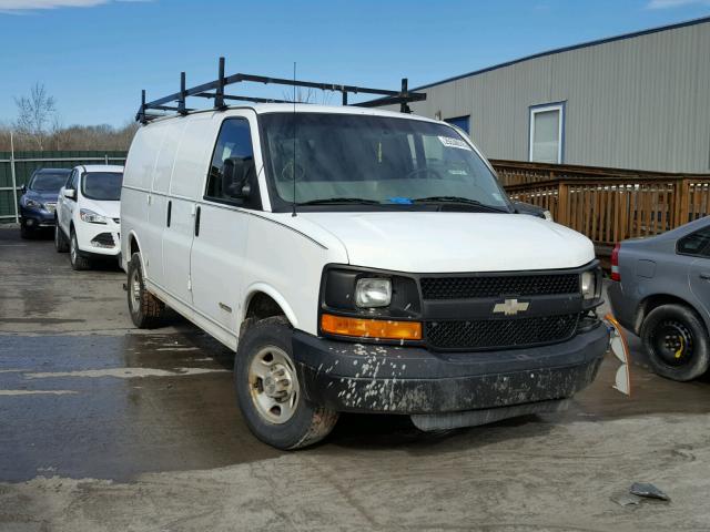 1GCGG25VX61198390 - 2006 CHEVROLET EXPRESS G2 WHITE photo 1