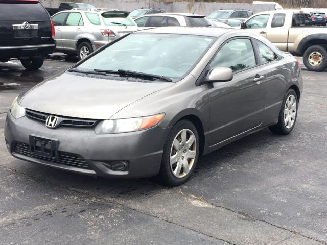 2HGFG11607H540406 - 2007 HONDA CIVIC LX GRAY photo 2