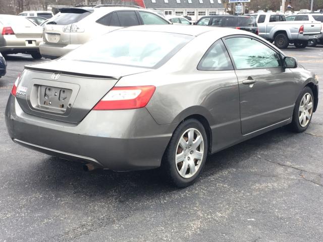 2HGFG11607H540406 - 2007 HONDA CIVIC LX GRAY photo 5