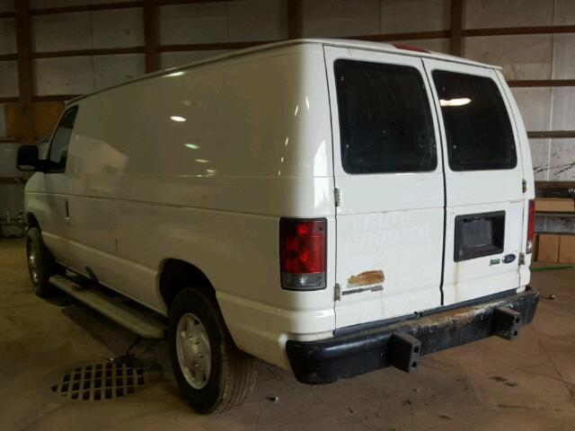 1FTNE2EW6DDA15956 - 2013 FORD ECONOLINE WHITE photo 3