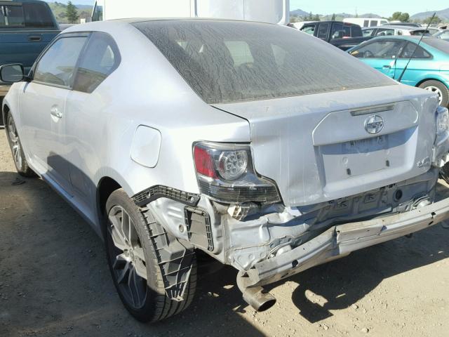 JTKJF5C7XE3078731 - 2014 TOYOTA SCION TC 银色 照片 3
