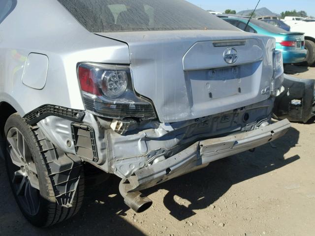 JTKJF5C7XE3078731 - 2014 TOYOTA SCION TC 银色 照片 9