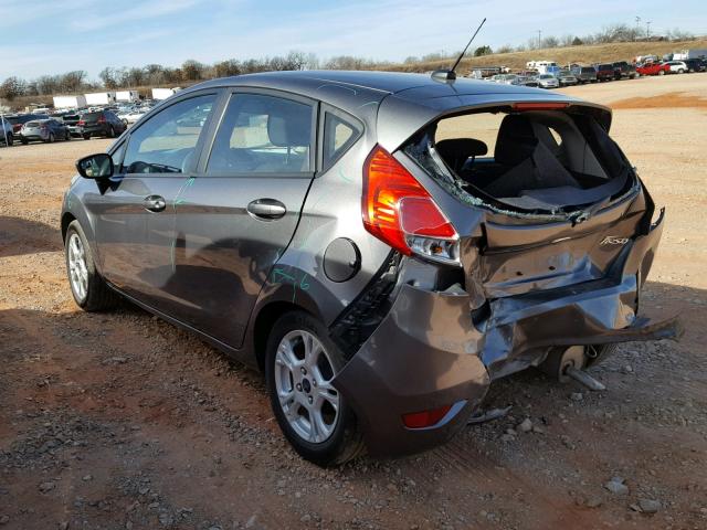 3FADP4EJ4EM234738 - 2014 FORD FIESTA SE GRAY photo 3