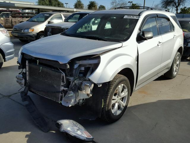 2GNALBEK6C6325806 - 2012 CHEVROLET EQUINOX LS SILVER photo 2