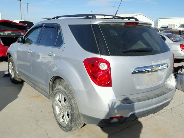 2GNALBEK6C6325806 - 2012 CHEVROLET EQUINOX LS SILVER photo 3