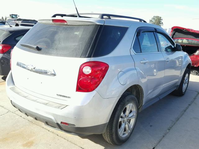 2GNALBEK6C6325806 - 2012 CHEVROLET EQUINOX LS SILVER photo 4