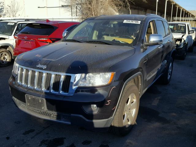 1C4RJFBG3DC649295 - 2013 JEEP GRAND CHER BLACK photo 2