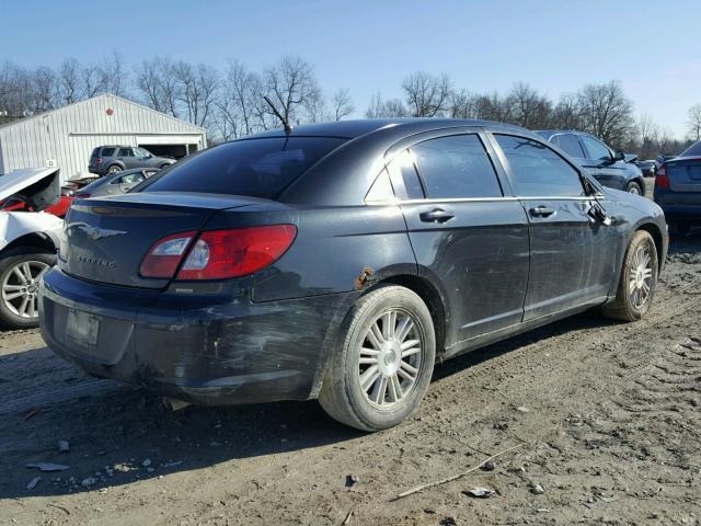 1C3LC56R97N524207 - 2007 CHRYSLER SEBRING TO BLACK photo 4