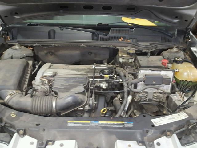 1G8AJ52F54Z186503 - 2004 SATURN ION LEVEL SILVER photo 7
